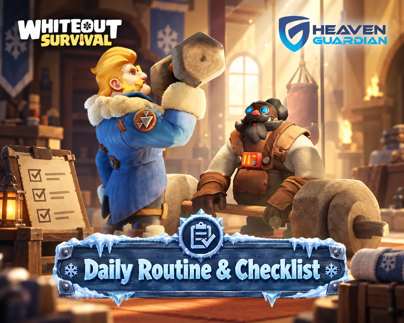 Whiteout Survival Daily Routine and Checklist