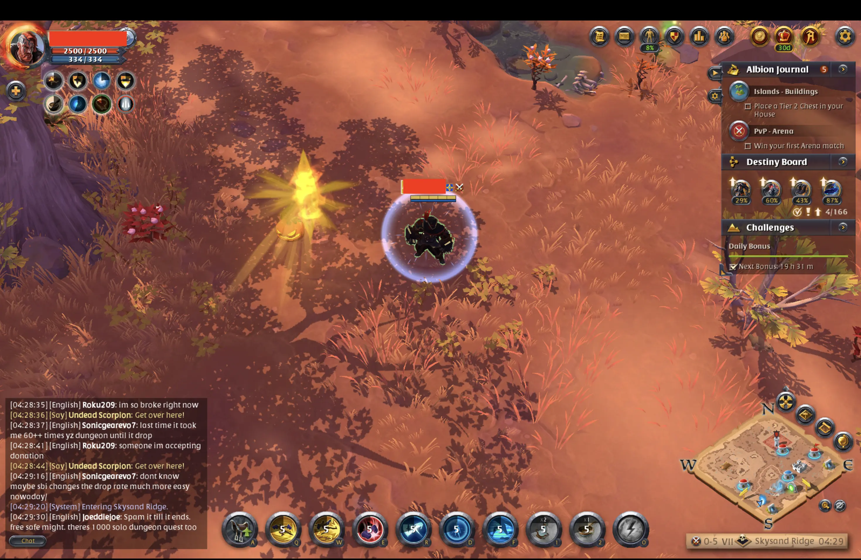 Albion Online Allhalows Event 2026 Open World Portal 1
