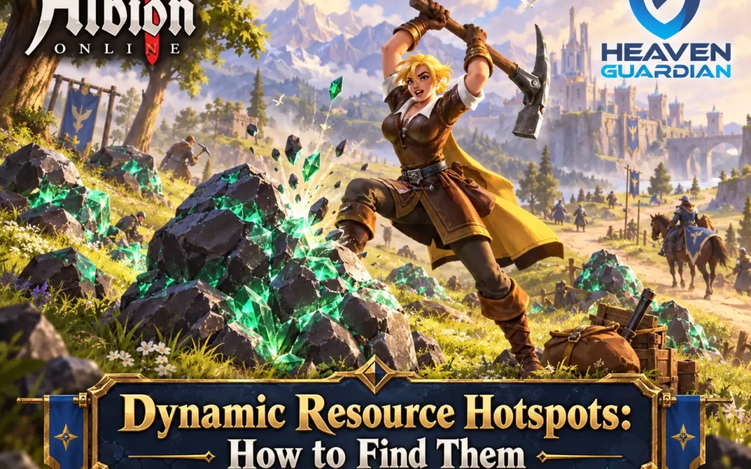Albion Online Dynamic Resource Hotspots: How to Find Them