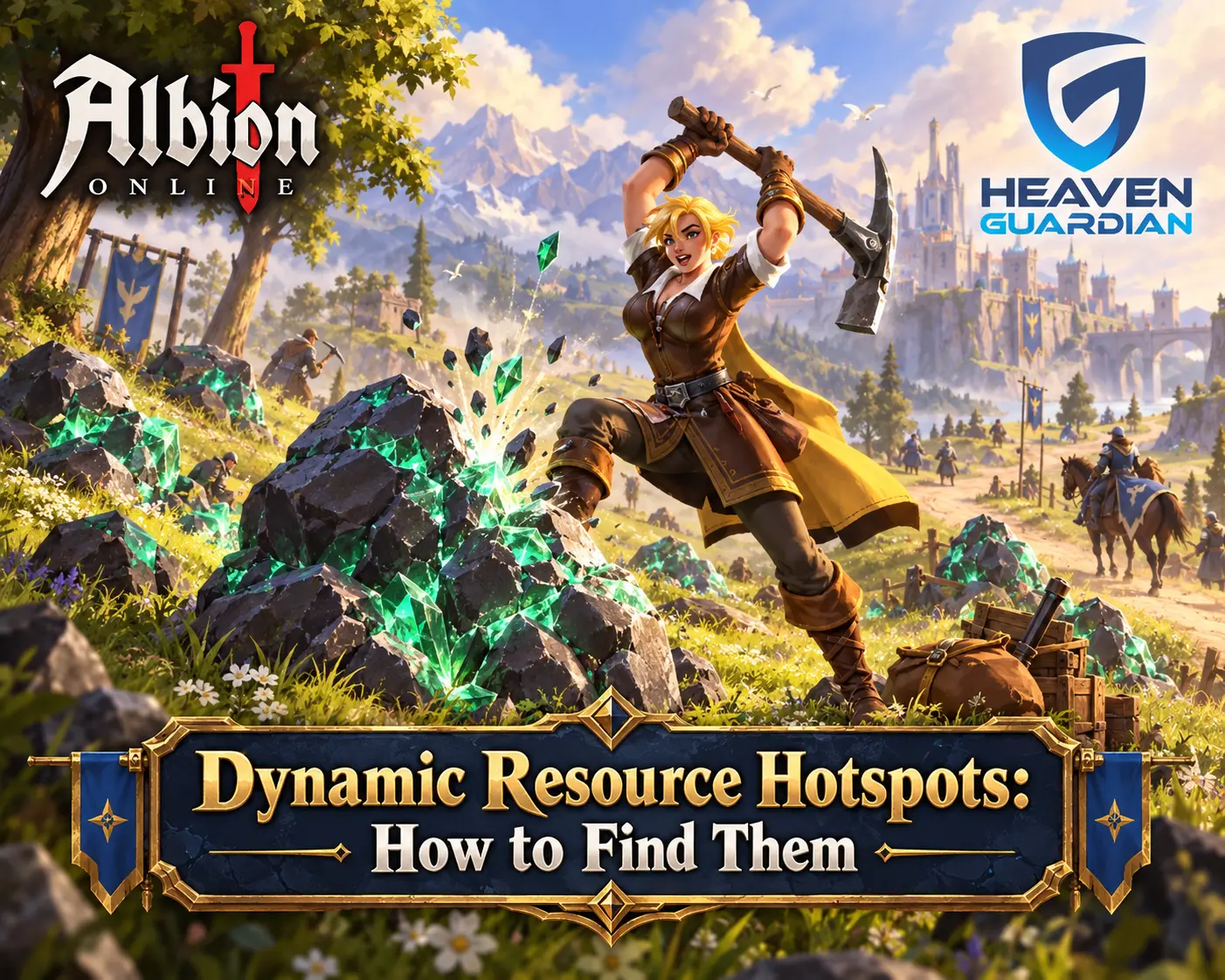 Albion Online Dynamic Resource Hotspots Guide