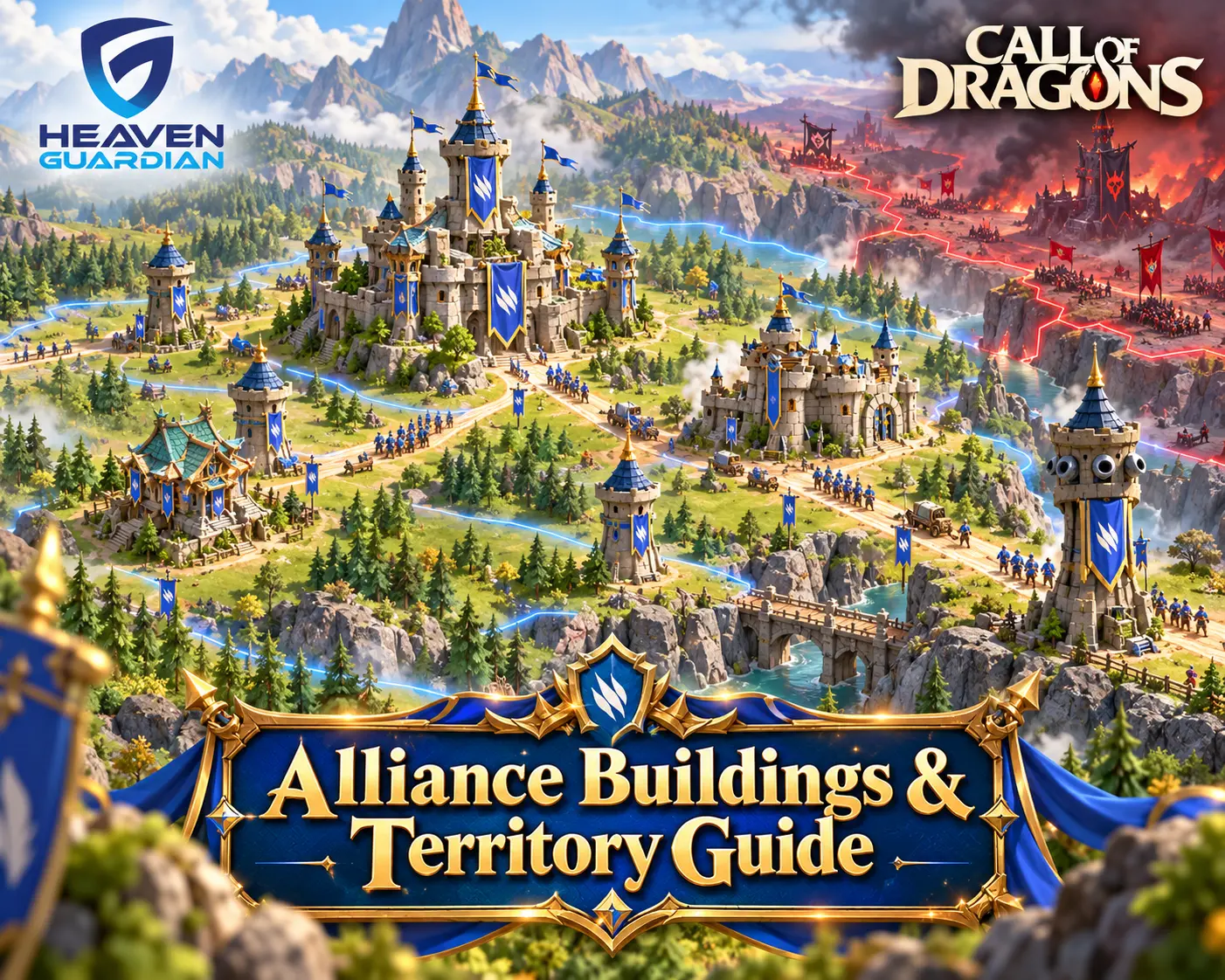 Call of Dragons Alliance Buildings & Territory Guide