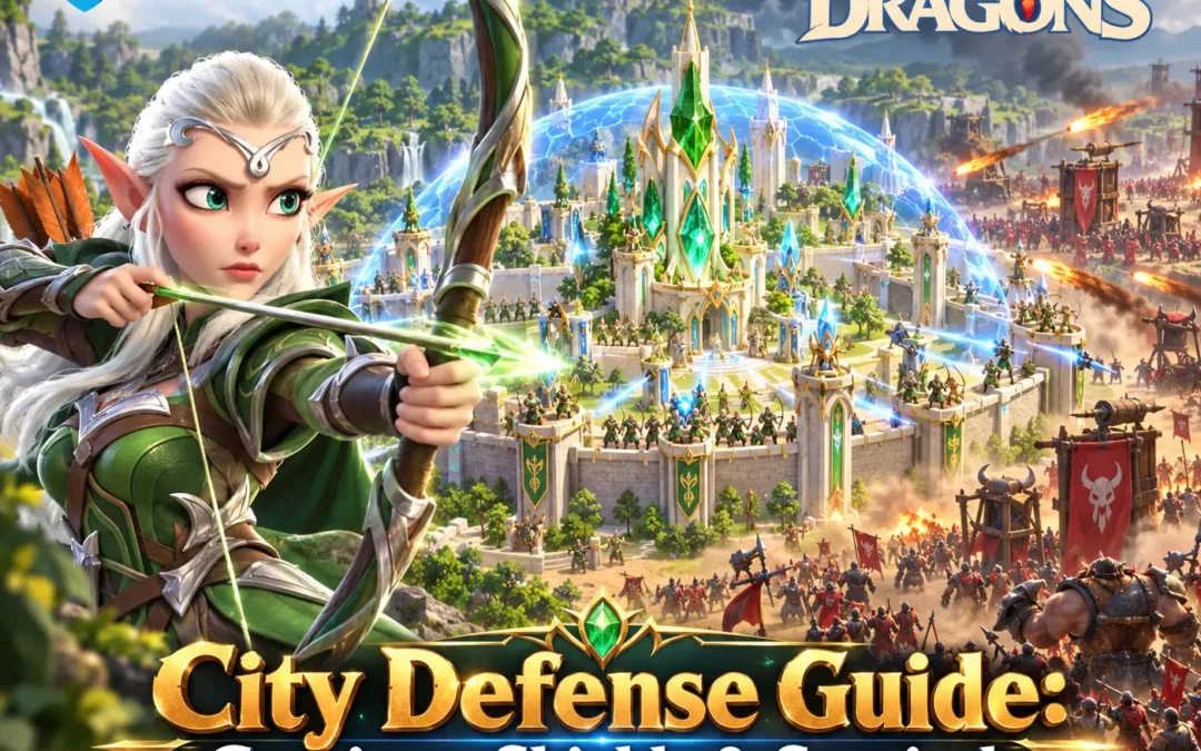 Call of Dragons City Defense Guide: Garrison, Shields & Survival