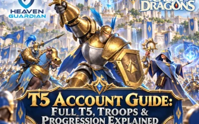 Call of Dragons T5 Account Guide: Full T5, Troops & Progression Explained