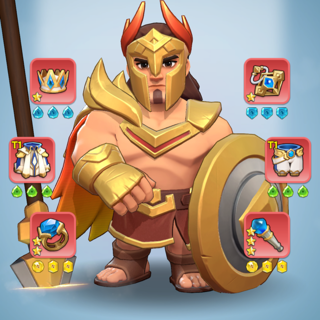 Kingshot account for sale with 502M power Whale Account