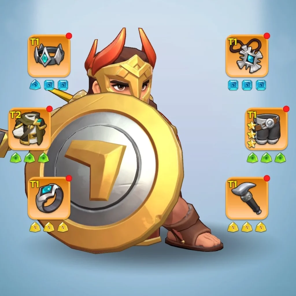 Kingshot account for sale with 114M power Starter Account