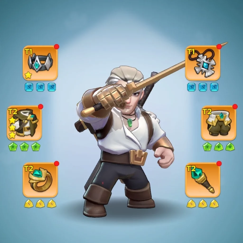 Kingshot account for sale with 199M power Starter Account