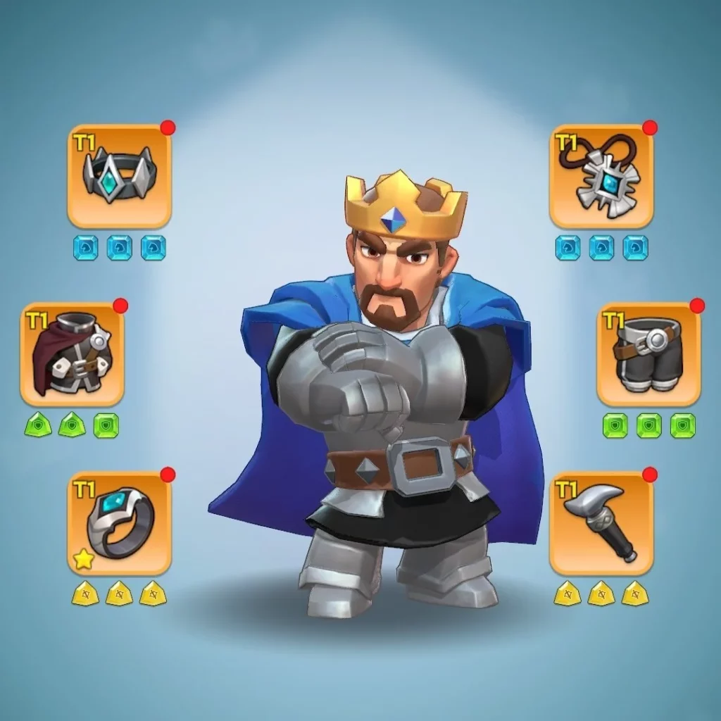 Kingshot account for sale with 199M power Starter Account