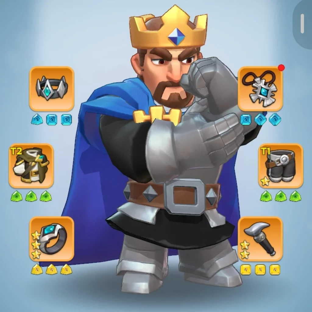 Kingshot account for sale with 252M power Starter Account
