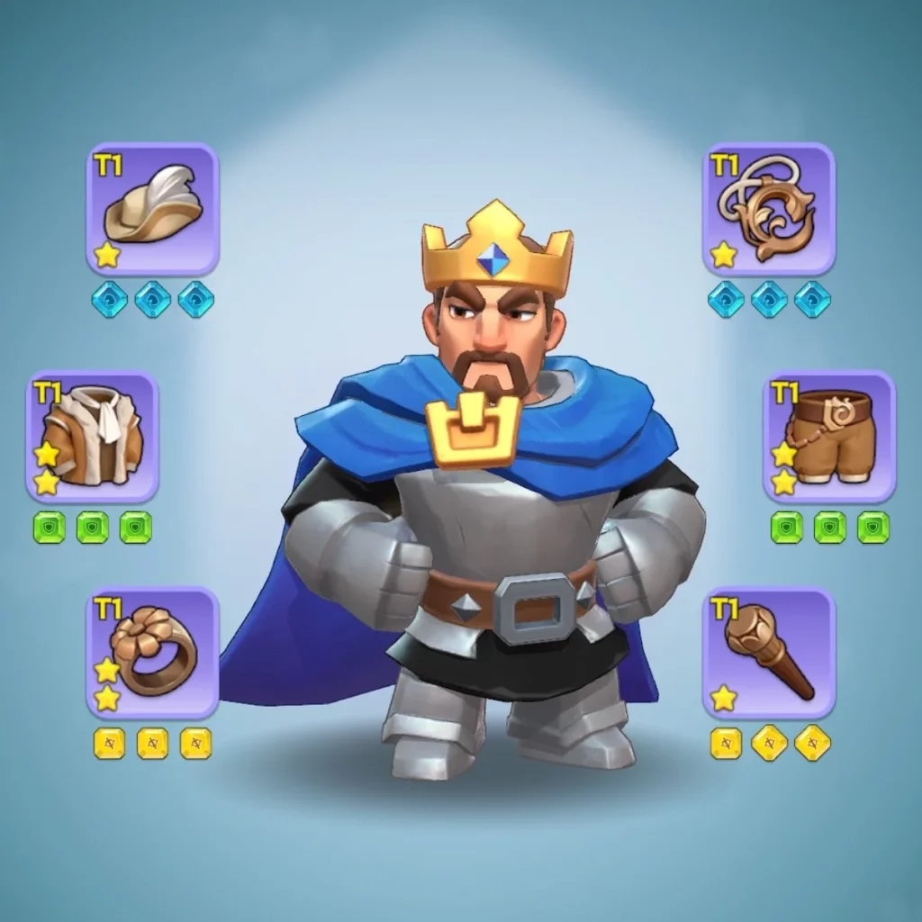 Kingshot account for sale with 257M power Starter Account