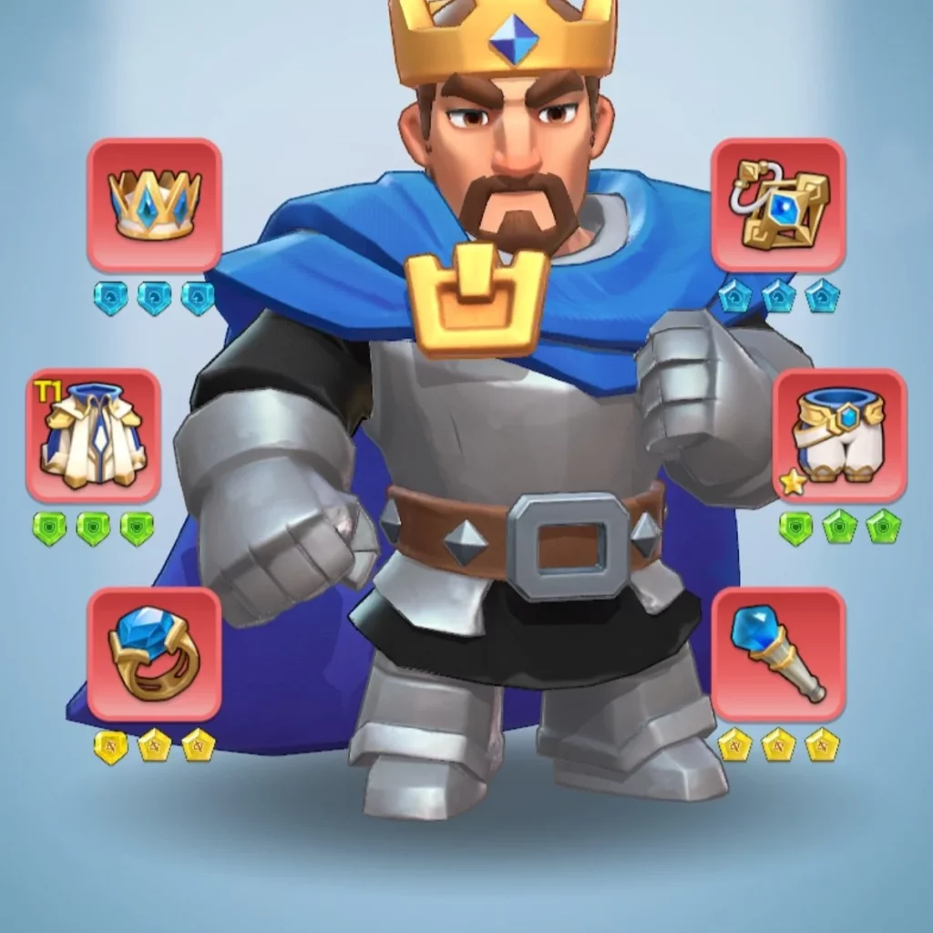Kingshot account for sale with 285M power Whale Account