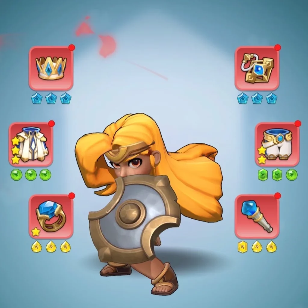Kingshot account for sale with 354M power Whale Account
