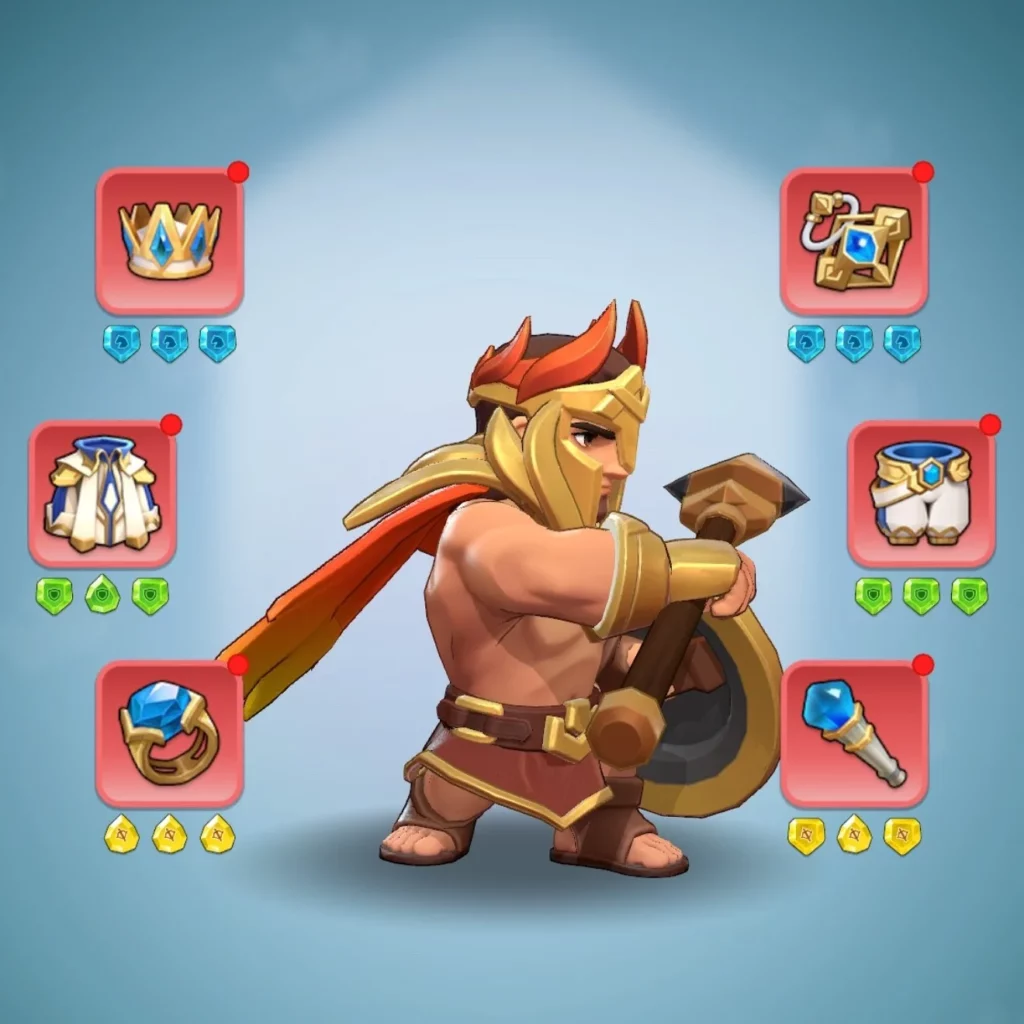 Kingshot account for sale with 365M power Whale Account