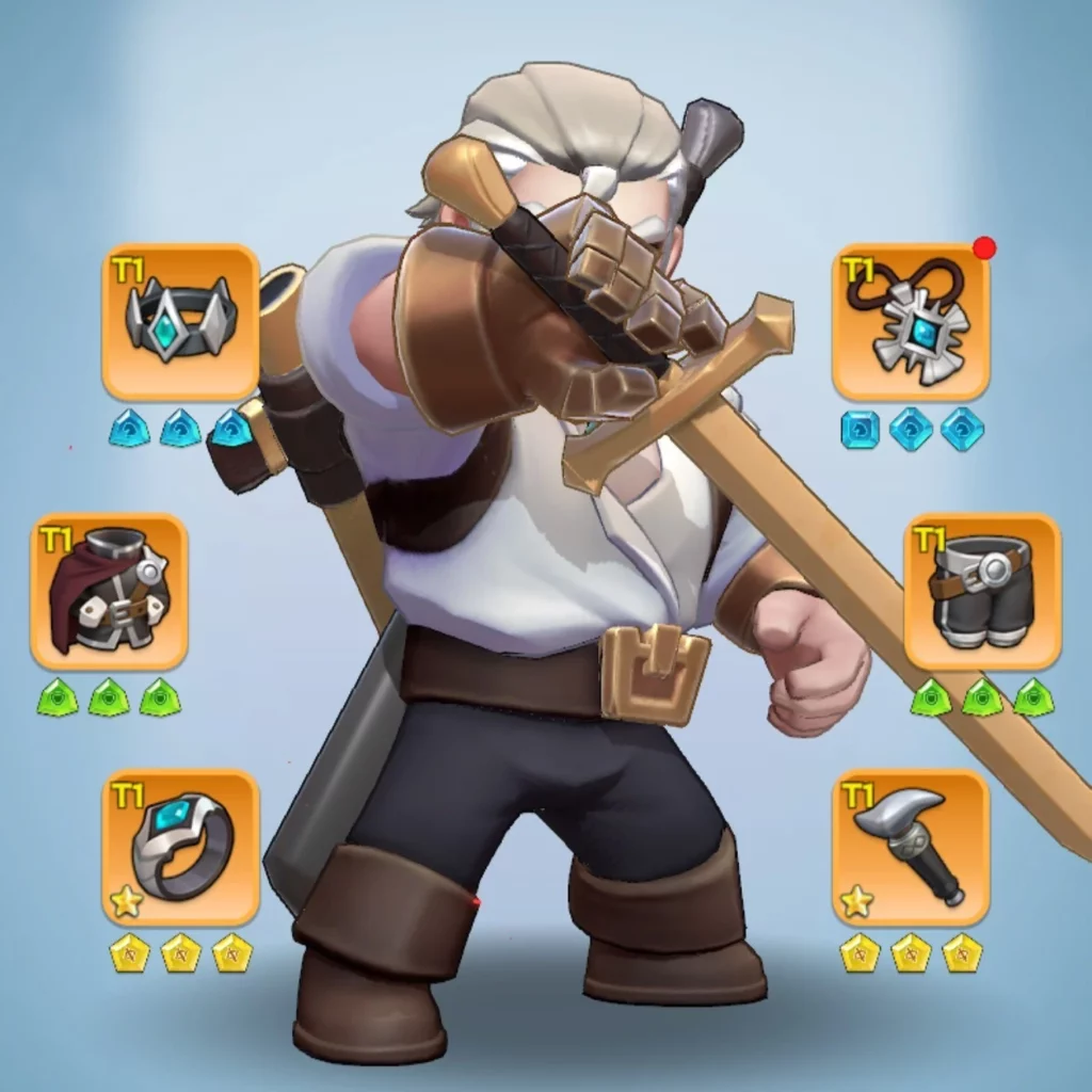 Kingshot account for sale with 374M power Starter Account