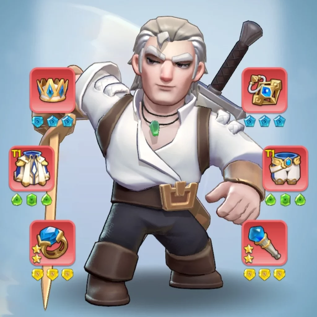 Kingshot account for sale with 395M power Whale Account