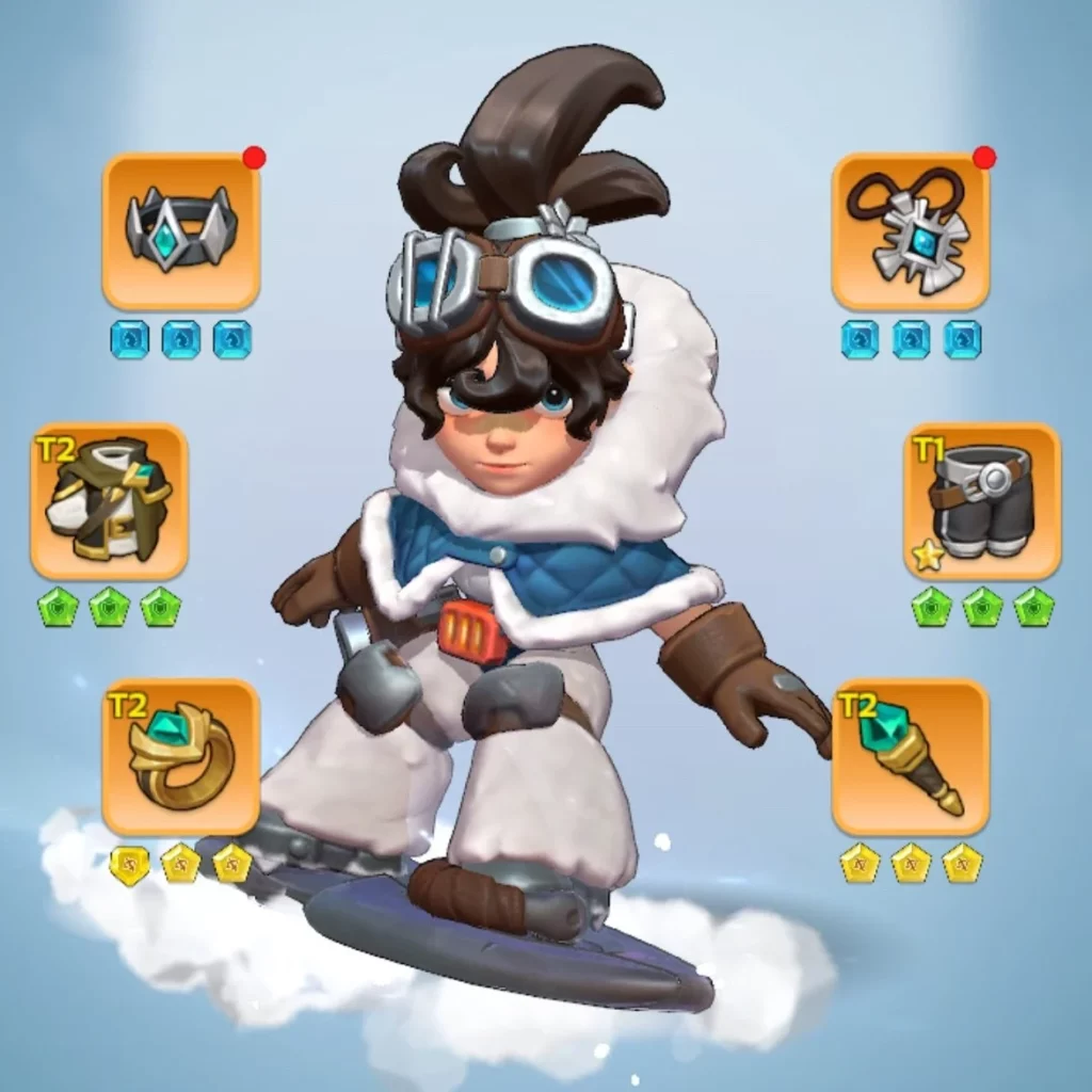 Kingshot account for sale with 406M power Starter Account