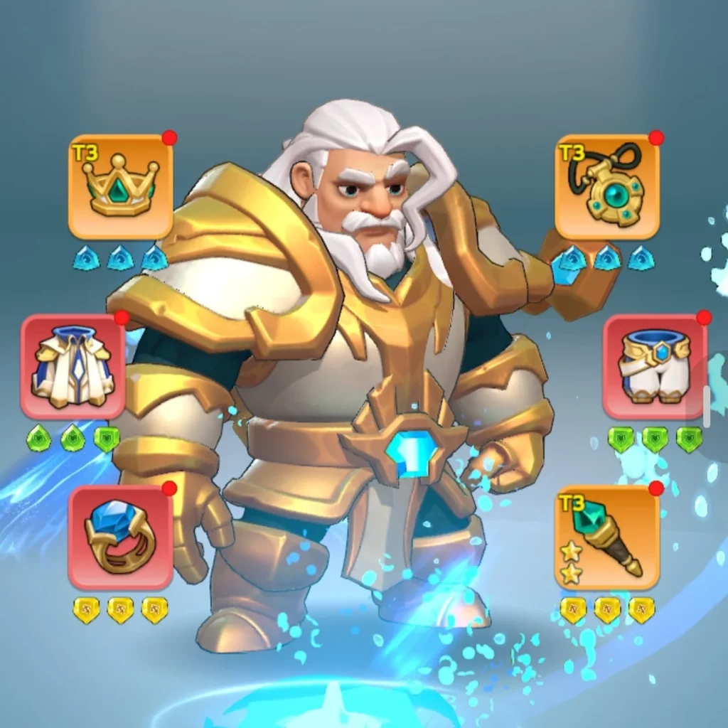 Kingshot account for sale with 419M power Starter Account