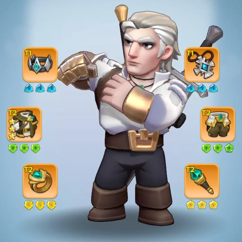 Kingshot account for sale with 431M power Starter Account