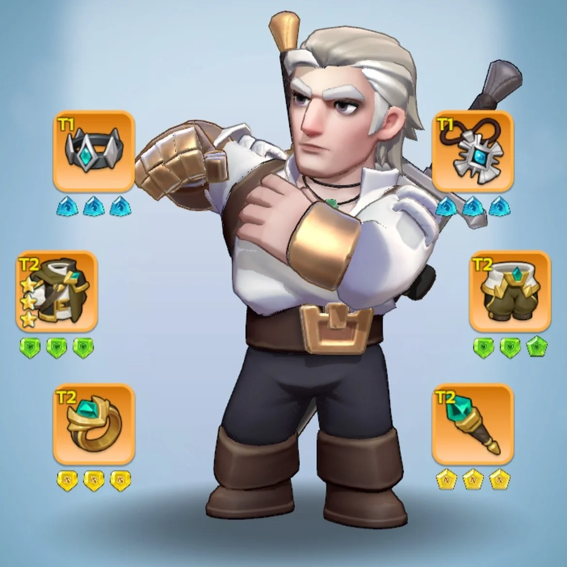 Kingshot account for sale with 431M power Starter Account