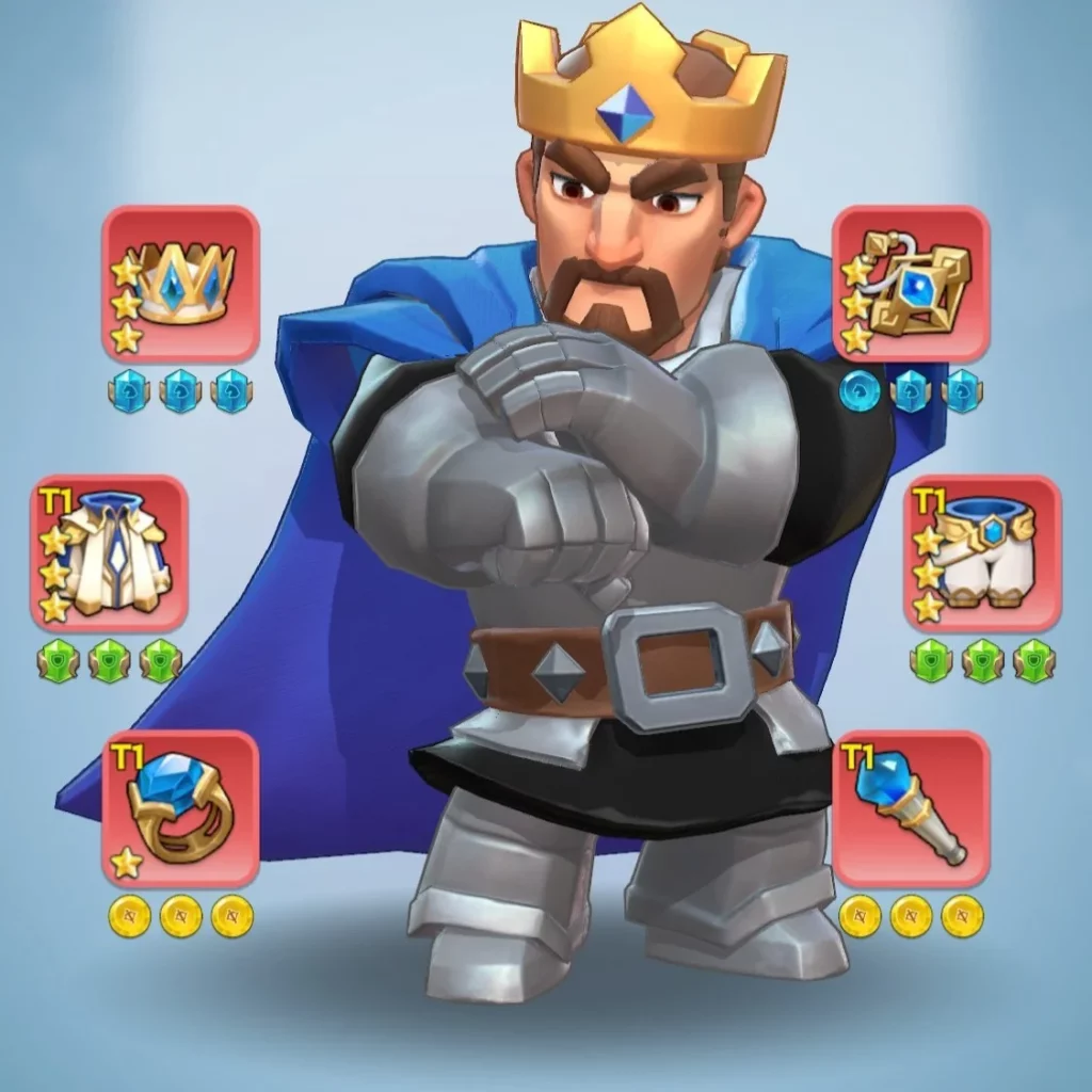 Kingshot account for sale with 513M power Whale Account