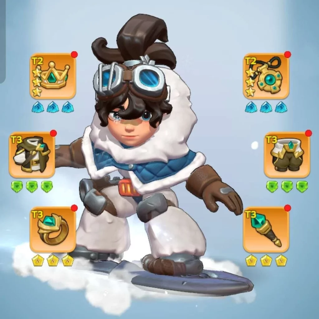 Kingshot account for sale with 531M power Starter Account