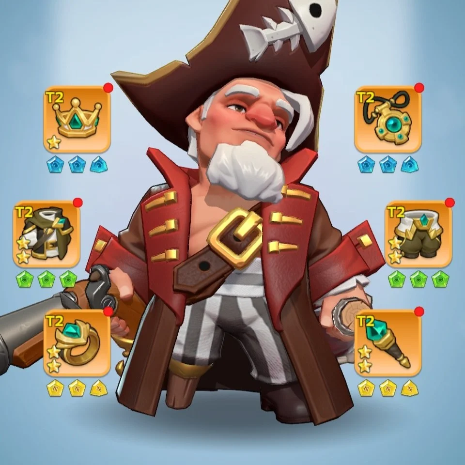 Kingshot account for sale with 540M power Starter Account