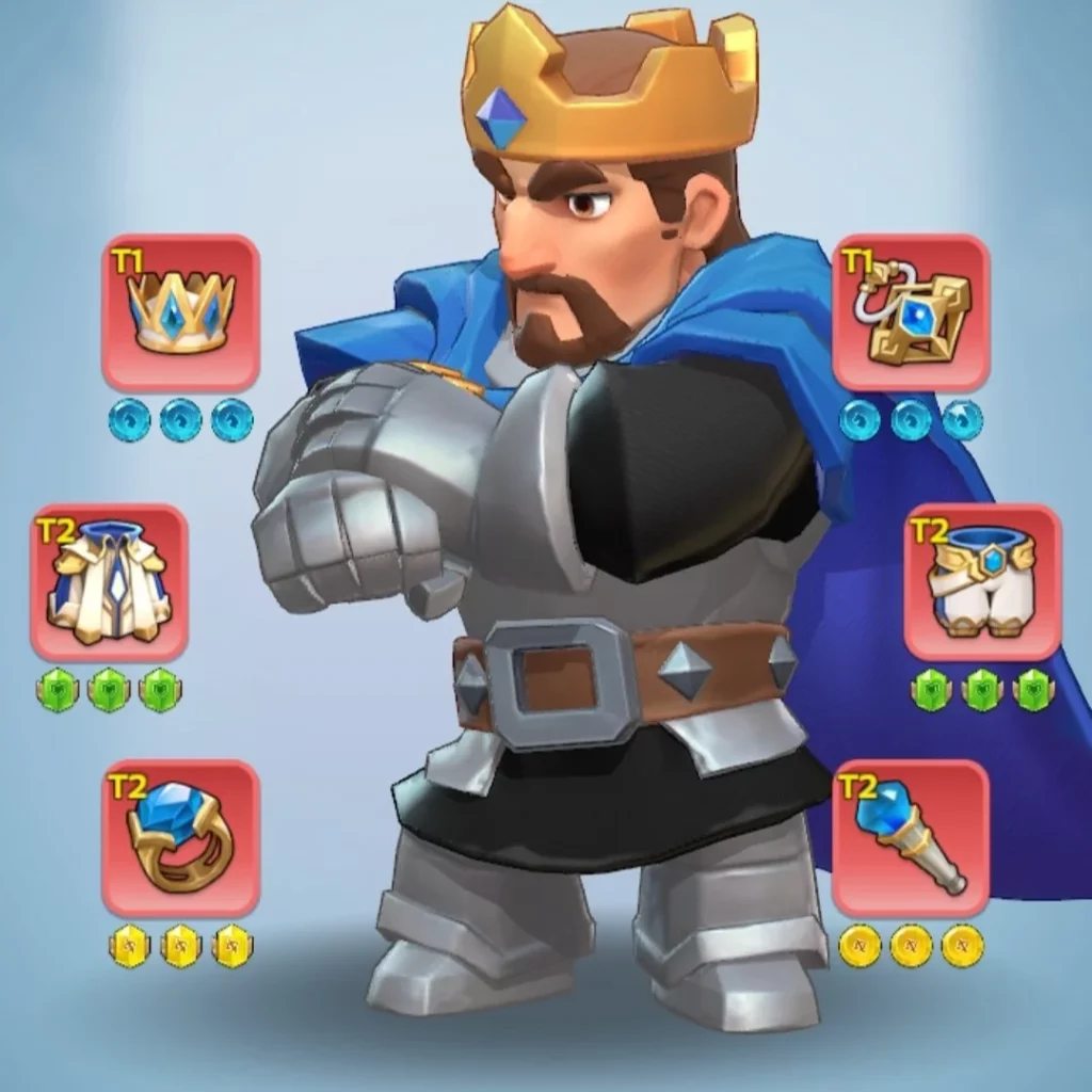 Kingshot account for sale with 612M power Whale Account