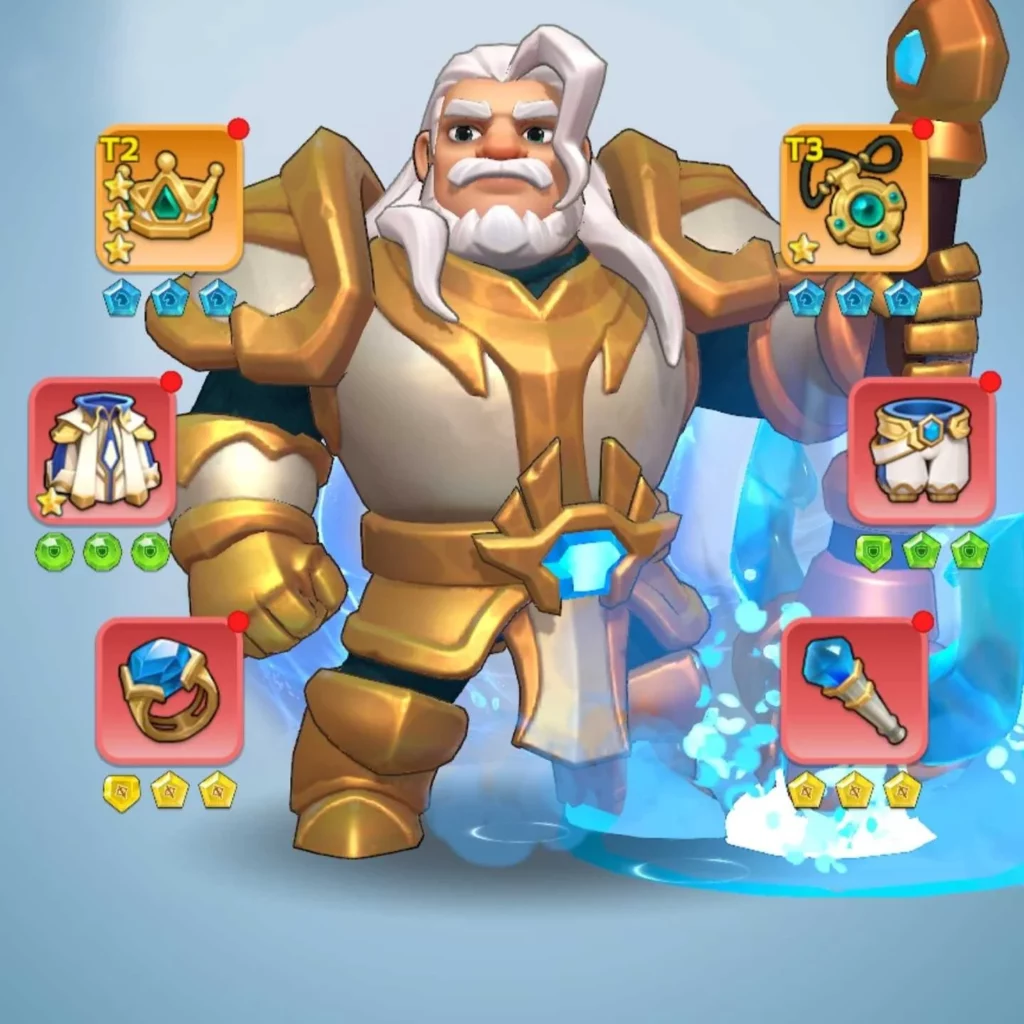 Kingshot account for sale with 720M power Medium Account