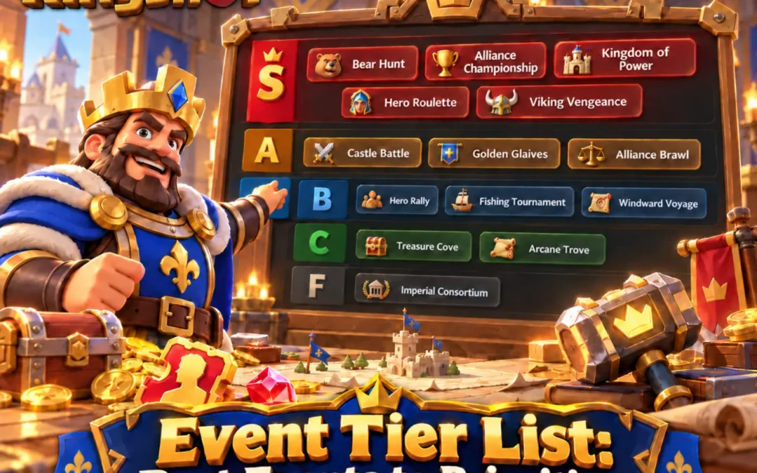 Kingshot Event Tier List: Best Events to Prioritize in 2026