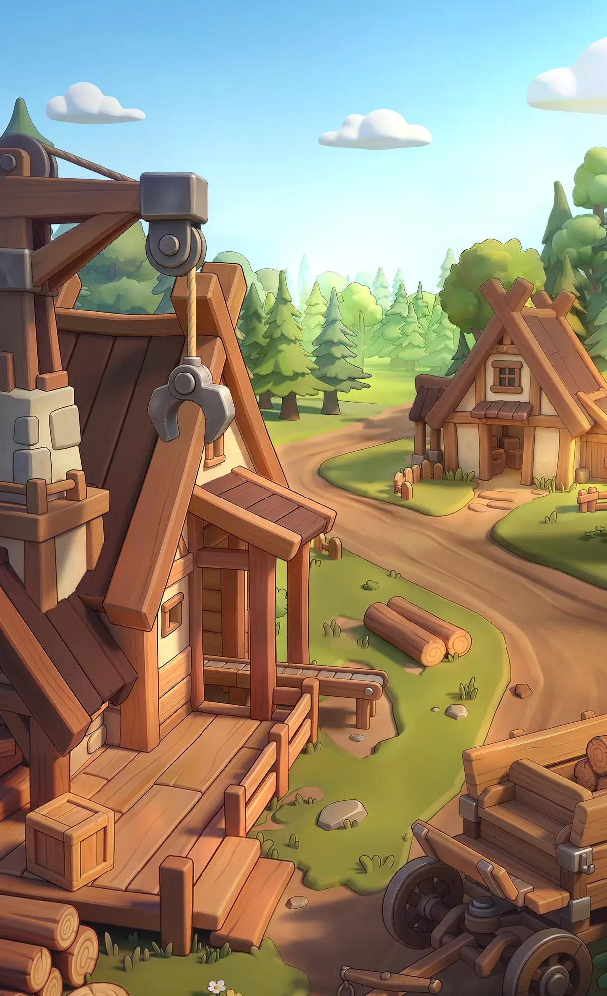 Kingshot Finder's Fortune Lumber Yard