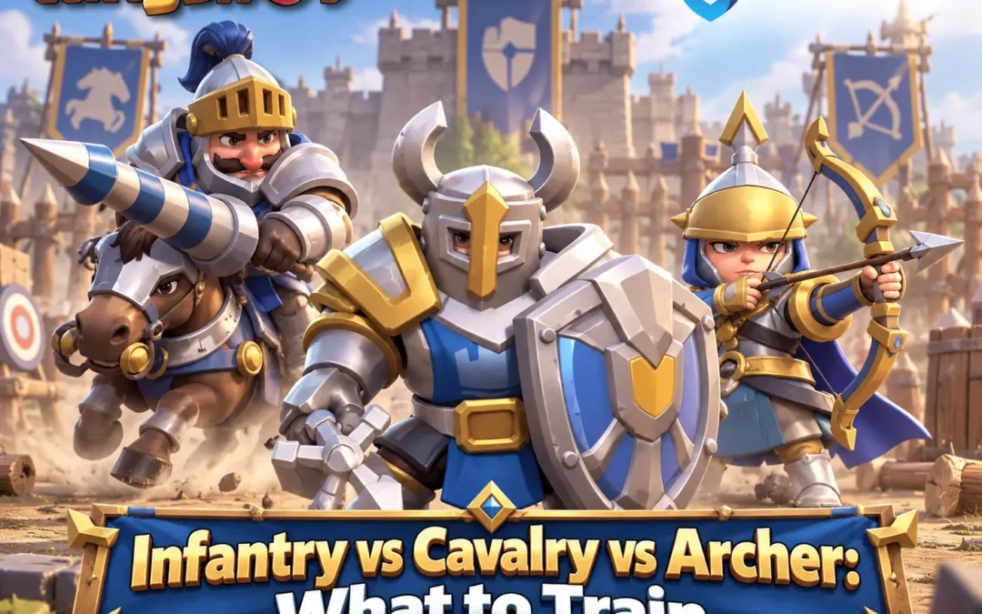 Kingshot Infantry vs Cavalry vs Archer: What to Train