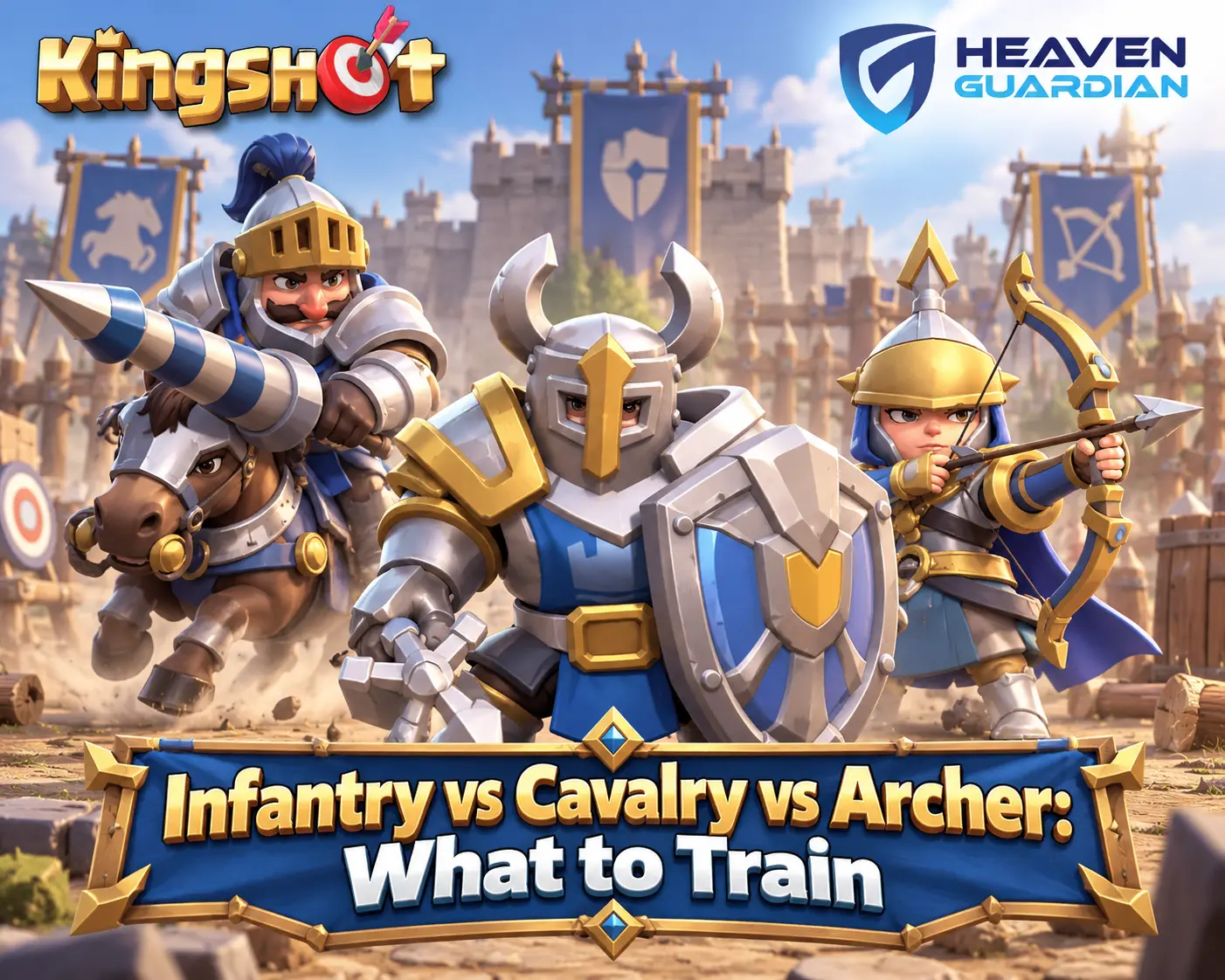 Kingshot Infantry vs Cavalry vs Archer Training Guide