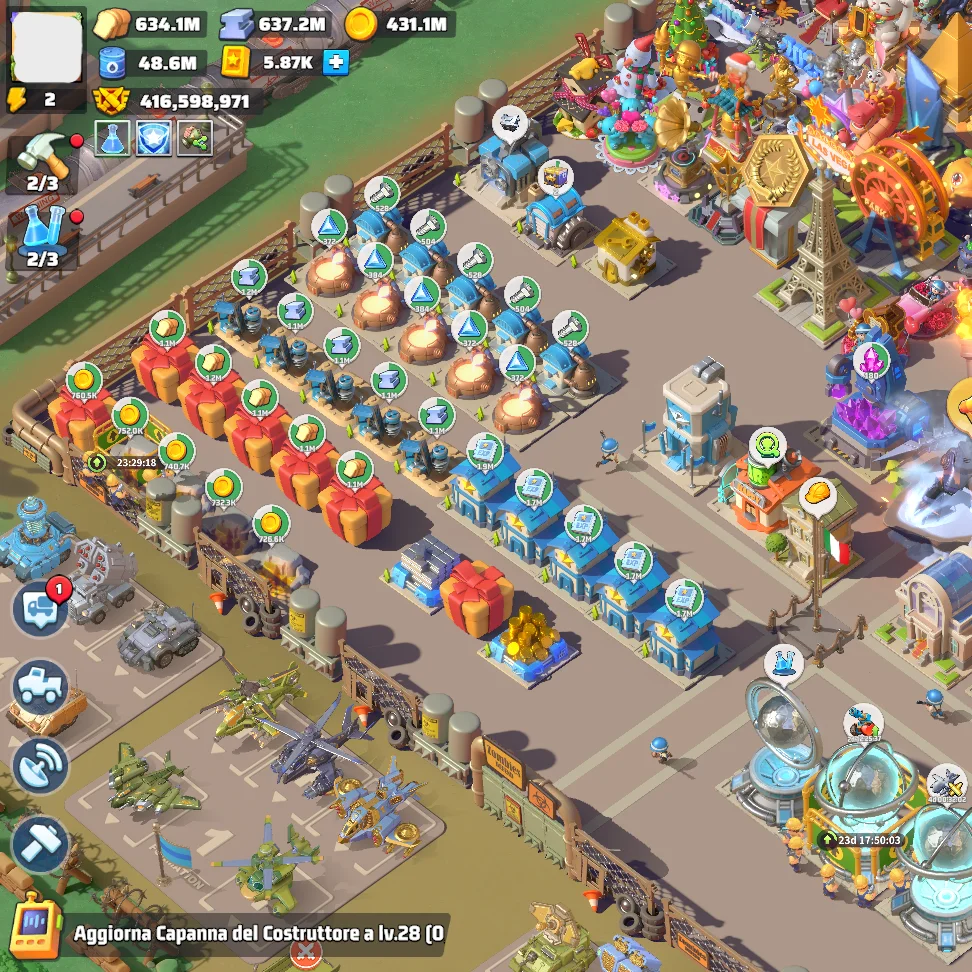 Last War account for sale with THP 192M Whale Account