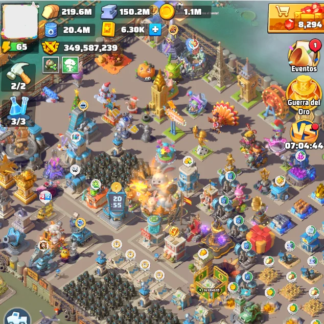 Last War account for sale THP194M Medium Account