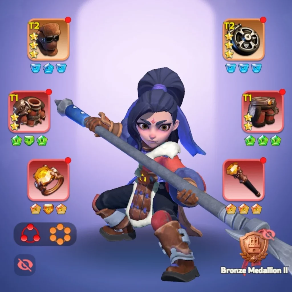 WOS account for sale with 352M power Meidum Account
