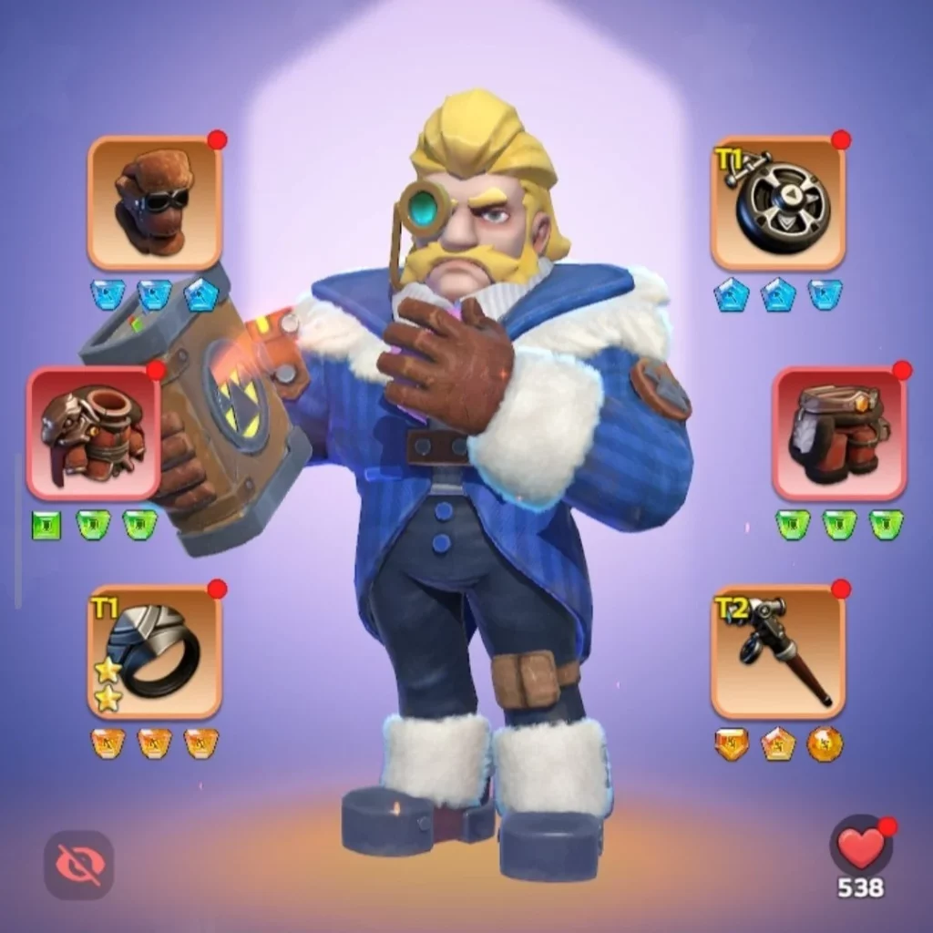 WOS account for sale with 445M power Starter Account