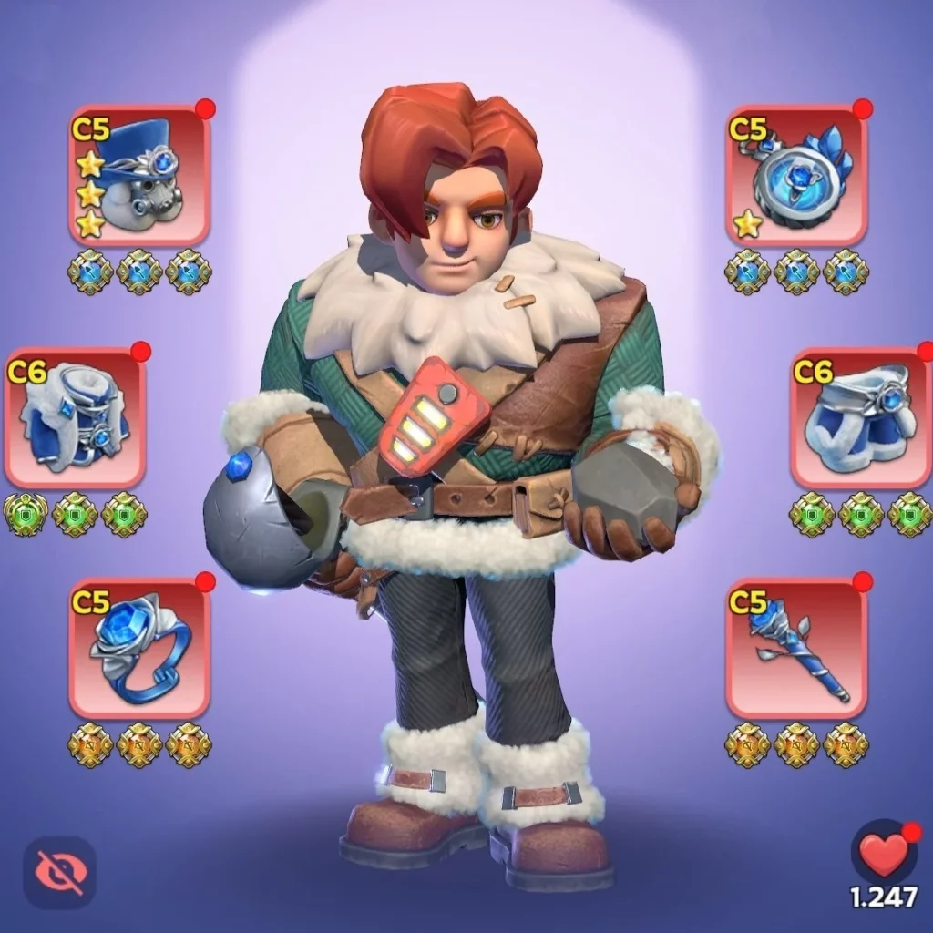 WOS account for sale with 950M+ power Whale Account