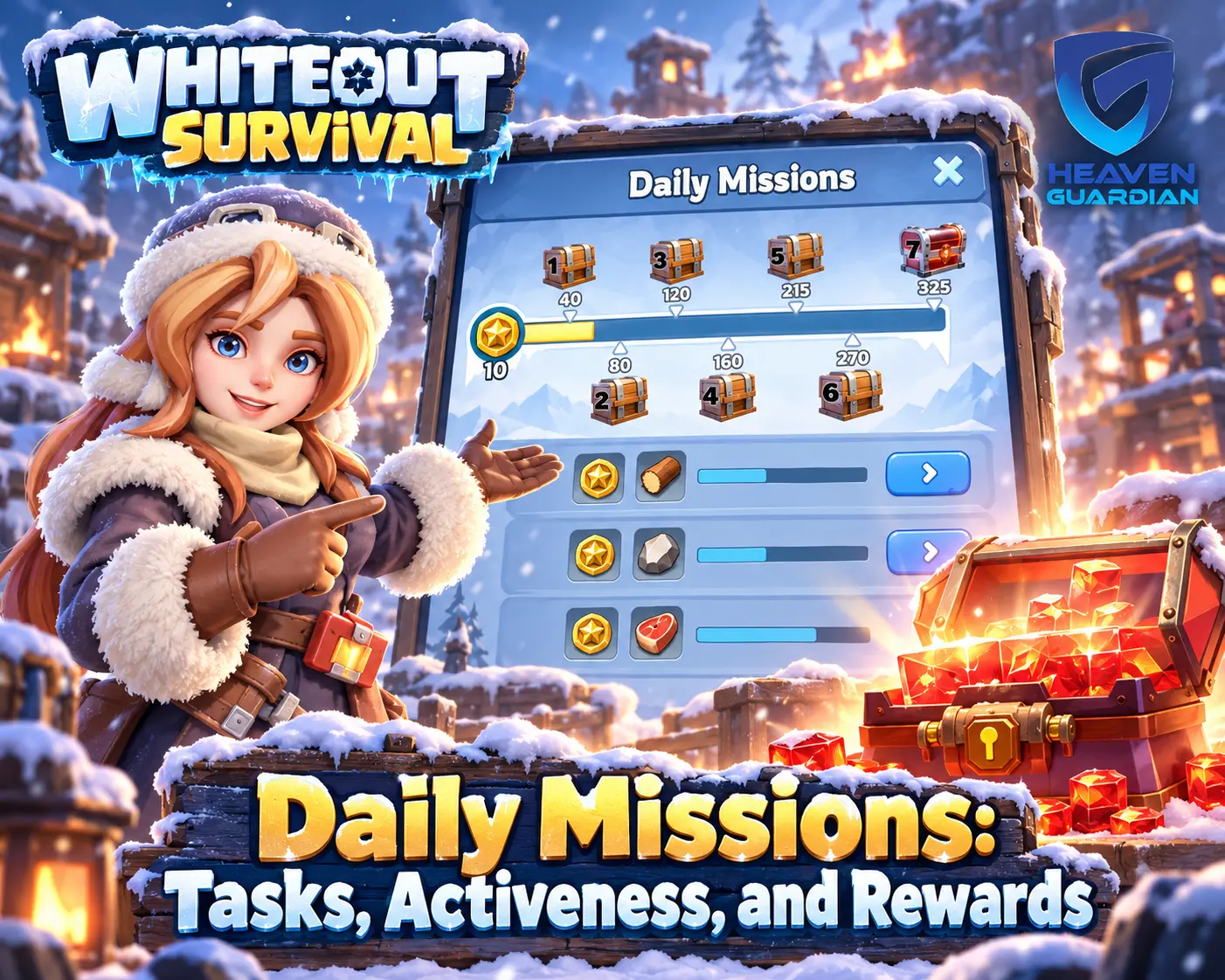 Whiteout Survival Daily Mission Guide