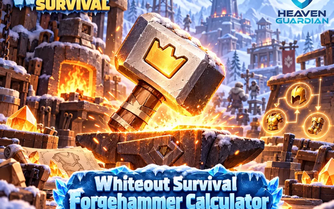 Whiteout Survival Forgehammer Calculator: Mastery Forging Costs