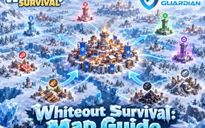 Whiteout Survival Map Guide: Facilities, Resources, and Gathering Tips