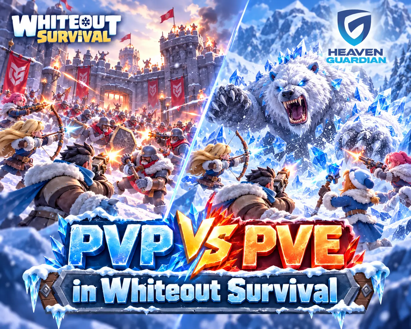 Whiteout Survival PVP VS PVE